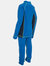 Childrens/Kids Bubbles Fleece Top And Bottom Base Layers - Electric Blue X