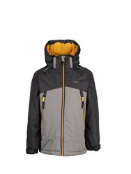 Childrens/Kids Discover Contrast Zip Jacket - Storm Grey - Storm Grey