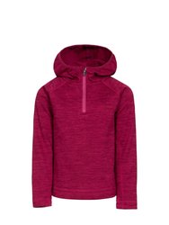 Childrens/Kids Gladdner Fleece Sweatshirt - Deep Raspberry - Deep Raspberry