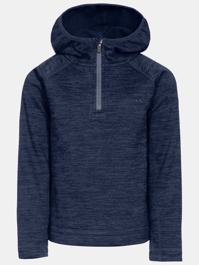 Trespass Childrens/Kids Gladdner Fleece Sweatshirt - Navy product