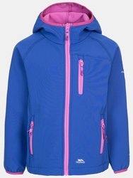 Childrens/Kids Kian Softshell Jacket - Dark Blue - Dark Blue