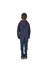 Childrens/Kids Kian Softshell Jacket - Navy
