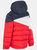 Childrens/Kids Layout Padded Jacket - Red