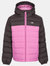 Childrens/Kids Oskar Padded Jacket - Deep Pink - Deep Pink