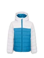 Childrens/Kids Oskar Padded Jacket - Rich Teal - Rich Teal