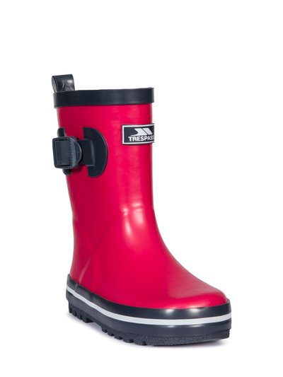 Trespass Childrens/Kids Trumpet Welly/Wellington Boots - Pink Lady product