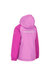 Childrens/Kids Tuneful Waterproof Jacket - Deep Pink