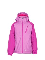 Childrens/Kids Tuneful Waterproof Jacket - Deep Pink - Deep Pink