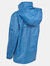 Childrens Unisex Totam Zip Up Packaway Waterproof Jacket - Cobalt Dash