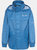 Childrens Unisex Totam Zip Up Packaway Waterproof Jacket - Cobalt Dash - Cobalt Dash