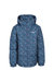 Girls Combine Padded Jacket - Navy