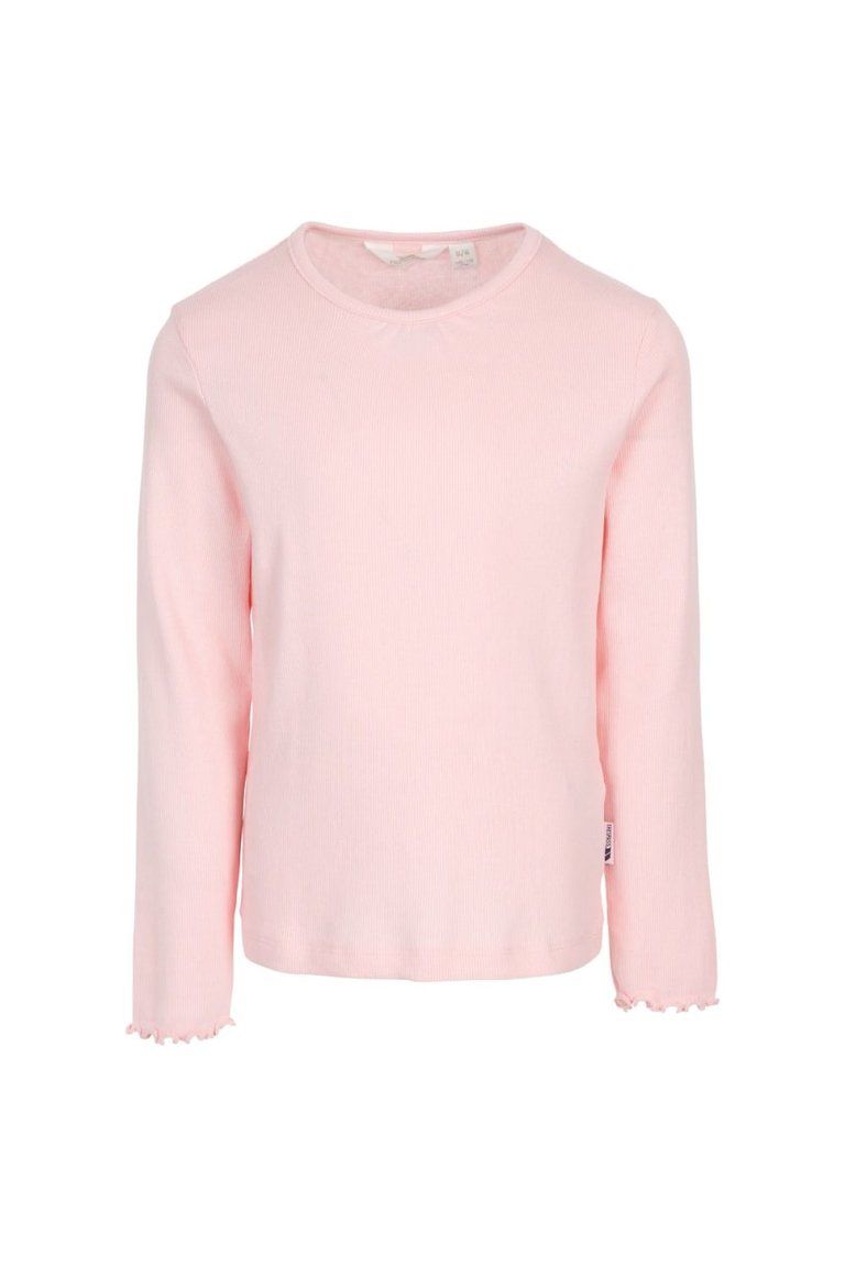 Girls Content Long-Sleeved T-Shirt - Candyfloss Pink - Candyfloss Pink