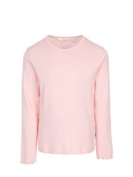 Girls Content Long-Sleeved T-Shirt - Candyfloss Pink - Candyfloss Pink