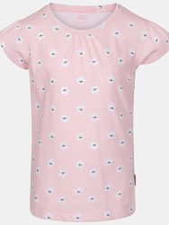 Girls Present T-Shirt - Pale Pink
