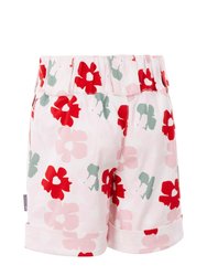 Girls Tangible Floral Shorts