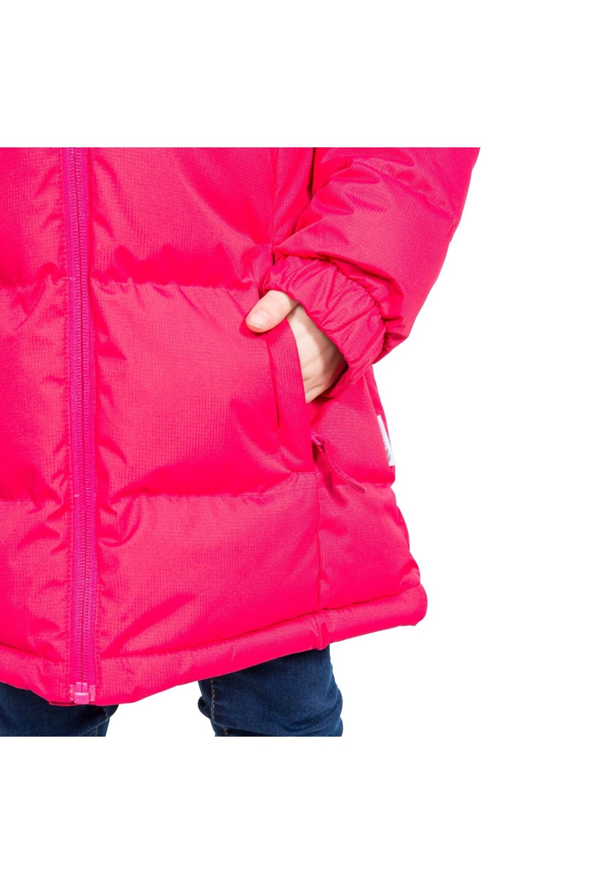 Tiffy Girls Casual Jacket in Deep Pink