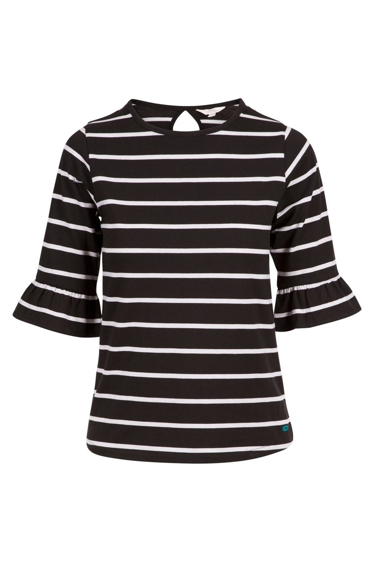 Hokku Contrast Striped T-Shirt - Black/White - Black/White