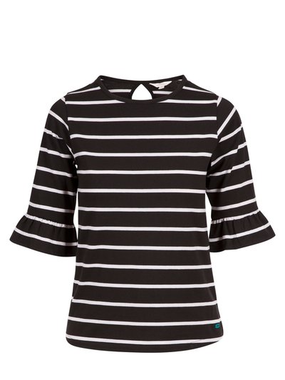 Trespass Hokku Contrast Striped T-Shirt - Black/White product