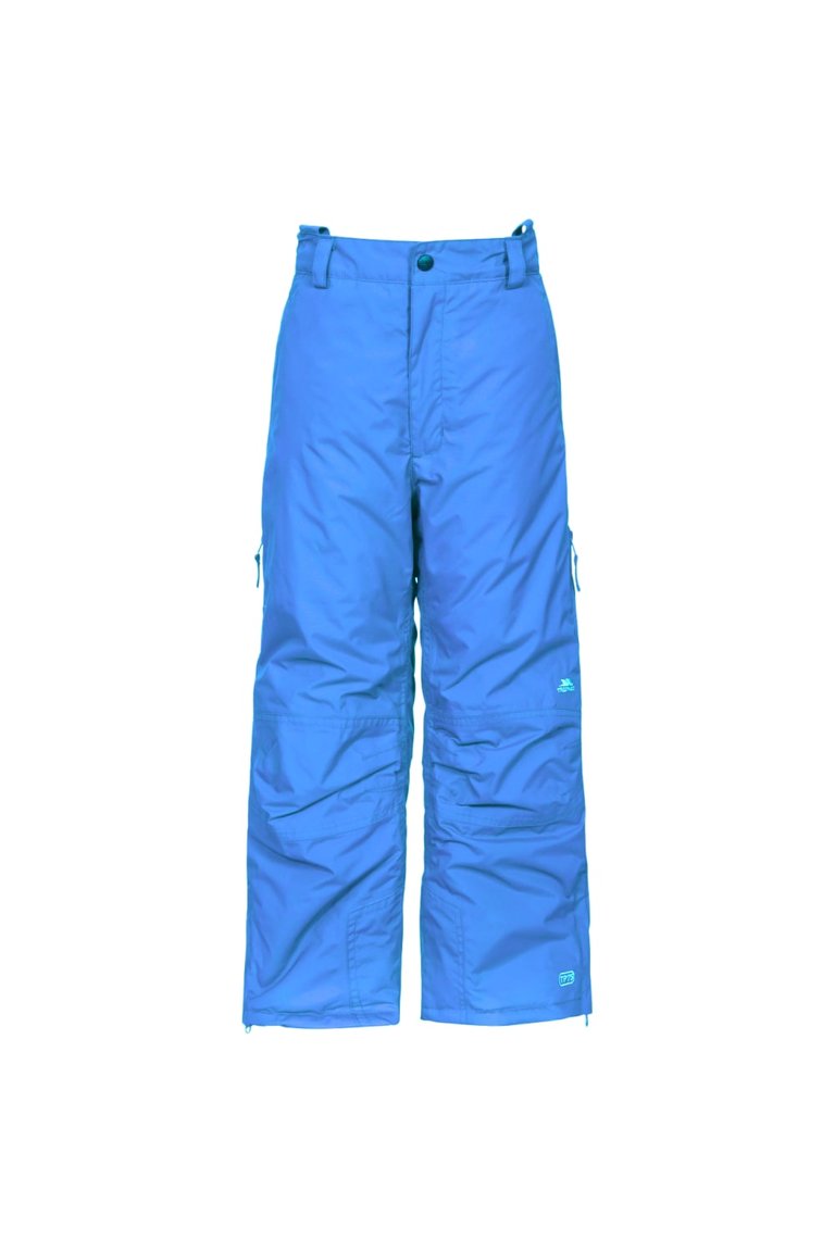 Kids Unisex Contamines Padded Ski Pants - Blue - Blue