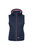 Ladies Aretha Casual Gilet - Navy Dusty Rose