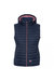 Ladies Aretha Casual Gilet - Navy Dusty Rose