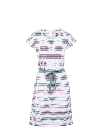 Trespass Lidia Womens Round Neck Cotton Dress - Multicolored Stripe product