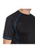 Mens Albert Active Short Sleeved T-Shirt - Black