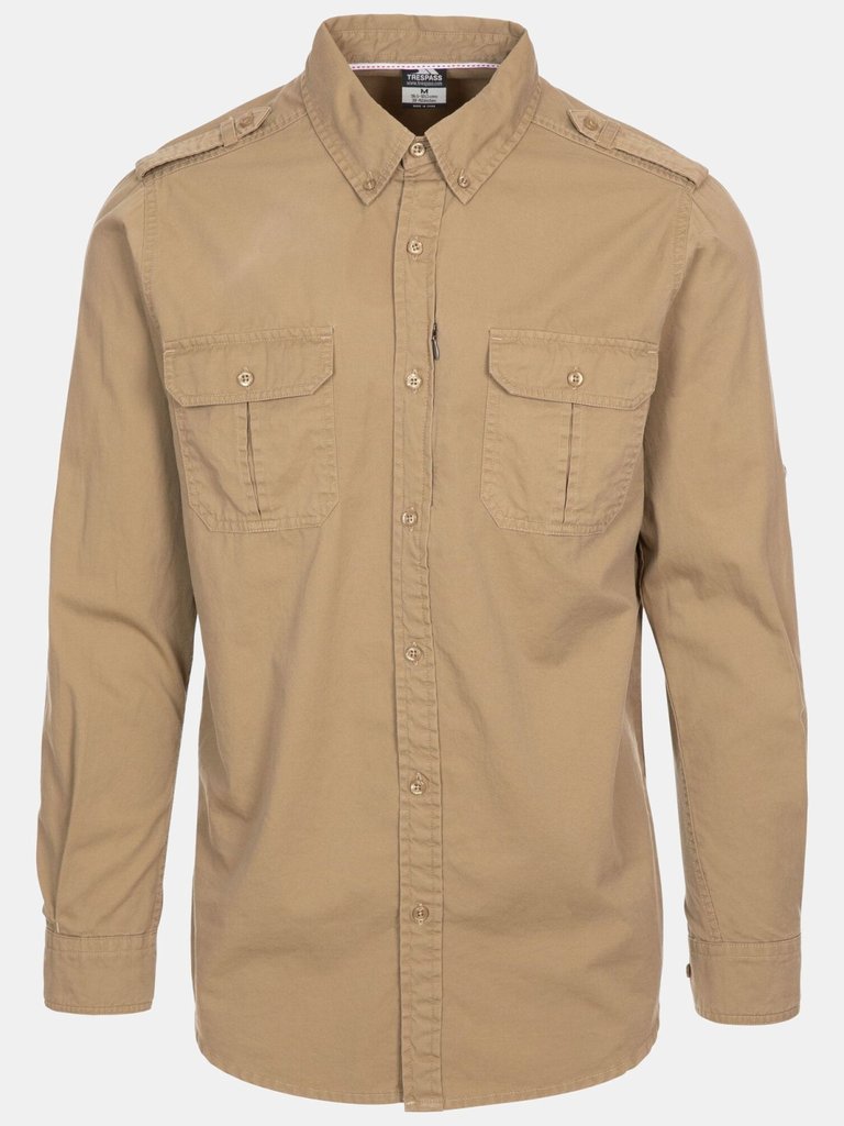 Mens Ballardean Shirt - Cashew