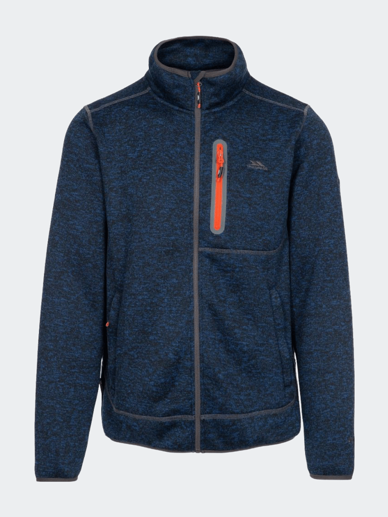 Men's Bingham Fleece Jacket - Navy Marl - Navy Marl