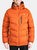 Mens Blustery Padded Jacket - Burnt Orange - Burnt Orange