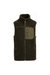 Mens Buckless Fleece Vest - Ivy