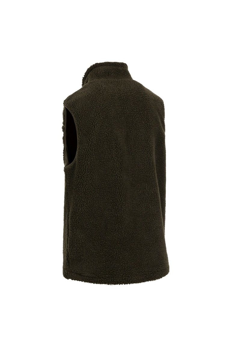 Mens Buckless Fleece Vest