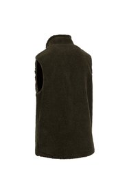 Mens Buckless Fleece Vest