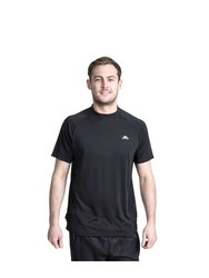 Mens Cacama Duoskin Active T-Shirt - Black