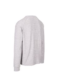 Mens Callum DLX Long-Sleeved T-Shirt - Platinum Marl