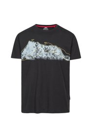 Mens Cashing Short Sleeve T-Shirt - Black