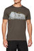 Mens Cashing Short Sleeve T-Shirt - Khaki - Khaki