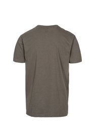 Mens Cashing Short Sleeve T-Shirt - Khaki