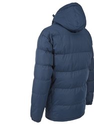 Mens Clip Padded Jacket - Navy