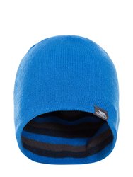 Mens Coaker Beanie Hat - Blue