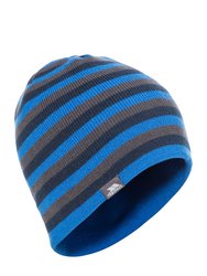 Mens Coaker Beanie Hat - Blue - Blue