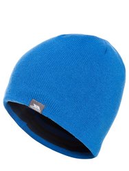 Mens Coaker Beanie Hat - Blue