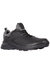 Mens Cole Leather Sneakers - Black/Gray