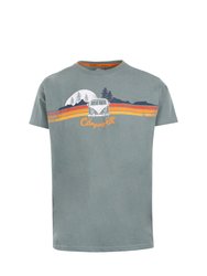 Mens Cromer T-Shirt - Pond Blue - Pond Blue