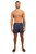 Mens Eugine Swim Shorts - Navy - Navy