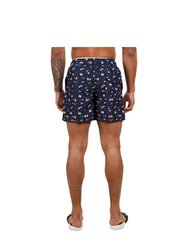 Mens Eugine Swim Shorts - Navy