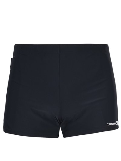 Trespass Mens Exerted Contrast Panel Swim Shorts - Black product