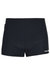 Mens Exerted Contrast Panel Swim Shorts - Black - Black