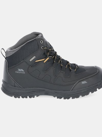 Trespass Mens Finley Waterproof Walking Boots - Black product