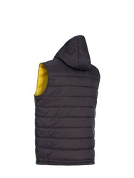 Mens Franklyn Padded Gilet - Gray